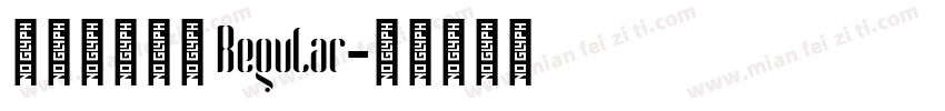 宅在家自動筆 Regular字体转换